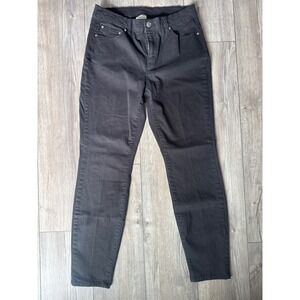Jaclyn Smith Collection‎ Black Wash Denim Jeans Women's Size 8 Recycled